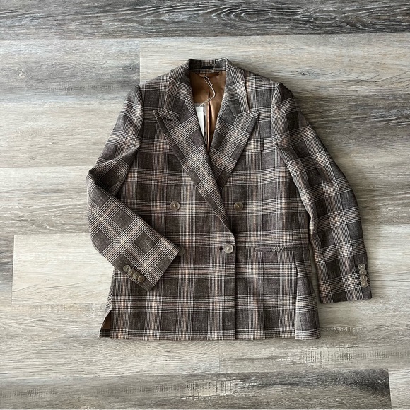 NWT Acne Studios herringbone oversize blazer - Picture 5 of 16